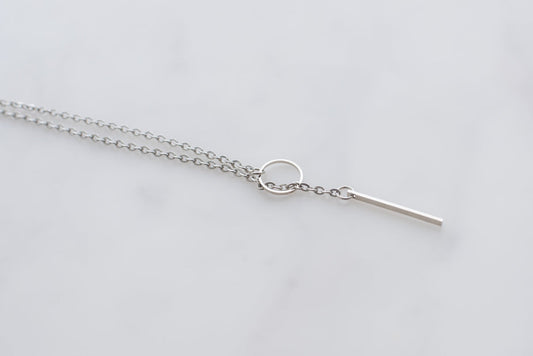 Arĝenta Threader-Koliero